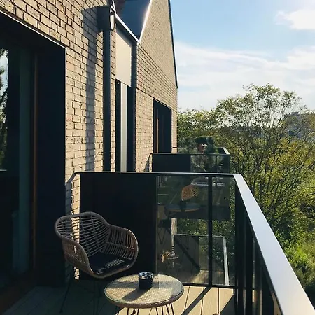 Апартаменты Baltic Riviera - Garden Sanctuary Retreat Гданьск